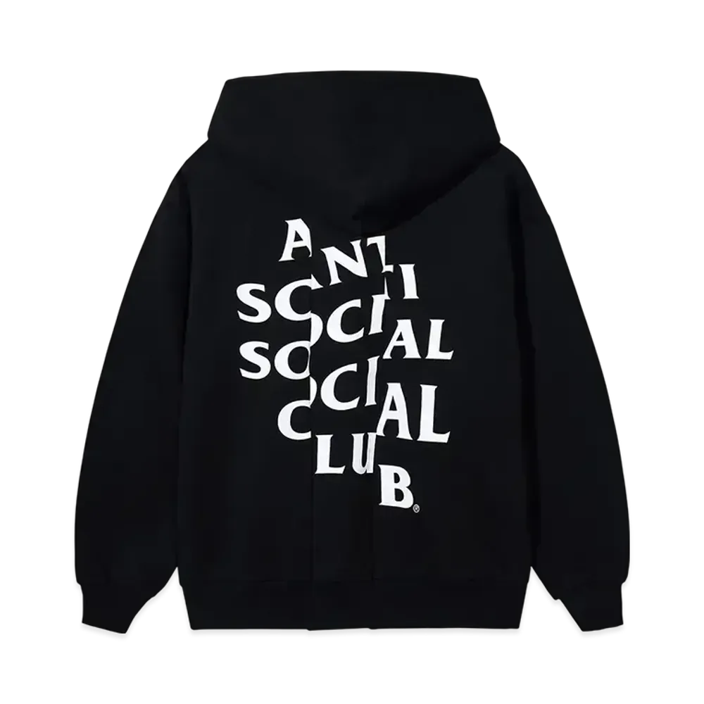 ANTI SOCIAL SOCIAL CLUB Sliced Mind Games Hoodie "Black"