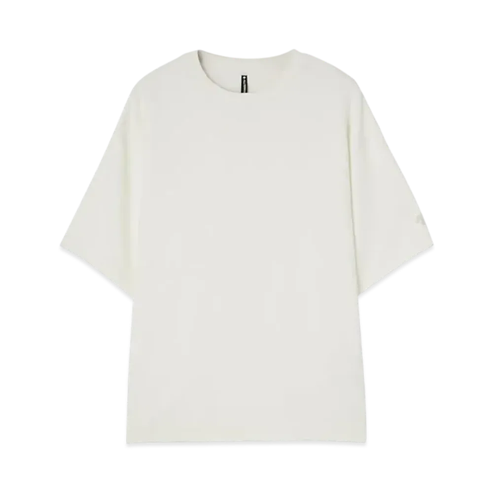 DESCENTE ALLTERRAIN Stretch Twill Half Sleeve T-Shirt "White"