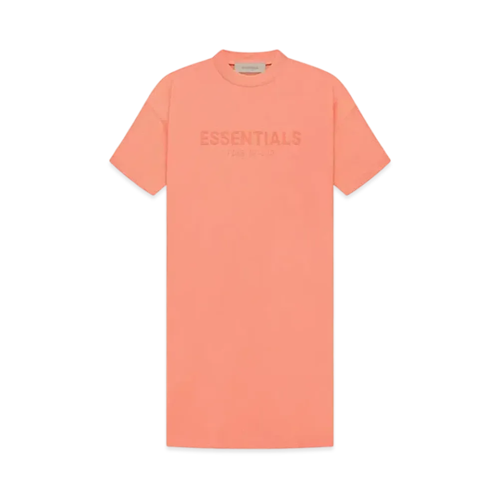 FEAR OF GOD ESSENTIALS Tee Dress "Coral"