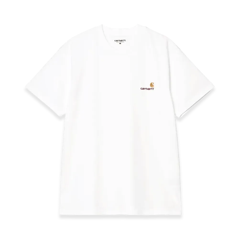 Carhartt WIP S/S American Script T-Shirt "White"