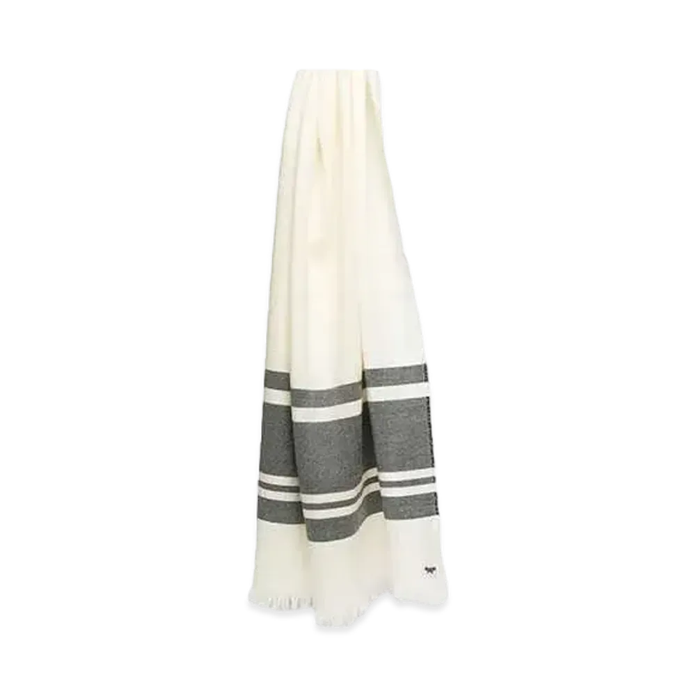 Max Mara Galea Pure Wool Stole "Black"