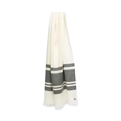 Max Mara Galea Pure Wool Stole "Black"