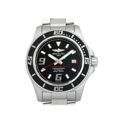 Breitling Superocean 44 Abyss Red "Black/Stainless Steel"