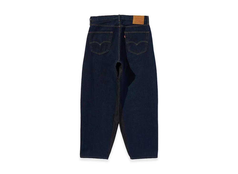 LEVI'S 501 Loose Customized Expansion Baggy Jeans V2 S/D 