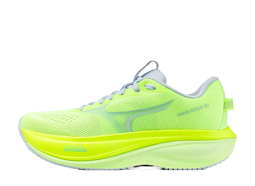 Mizuno Women's Wave Rider 30 "Yellow/Pale Blue"