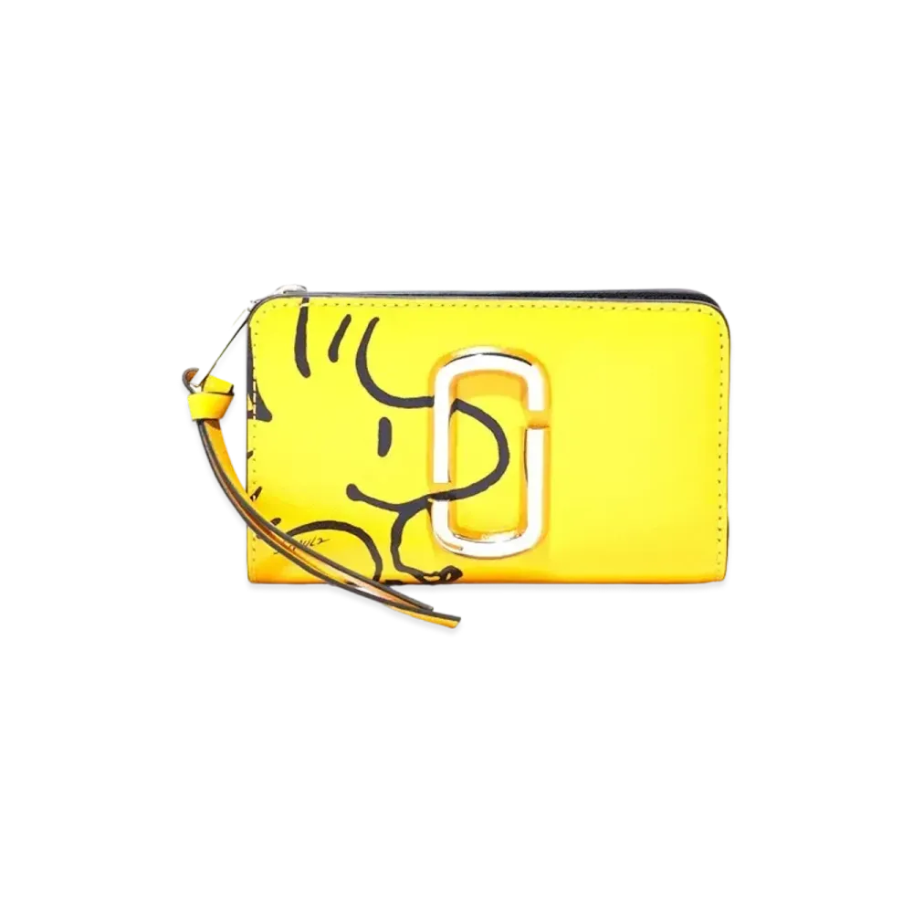 Marc Jacobs Peanuts X Marc Jacobs The Snapshot Compact Wallet "Chrysanthemum Multi"