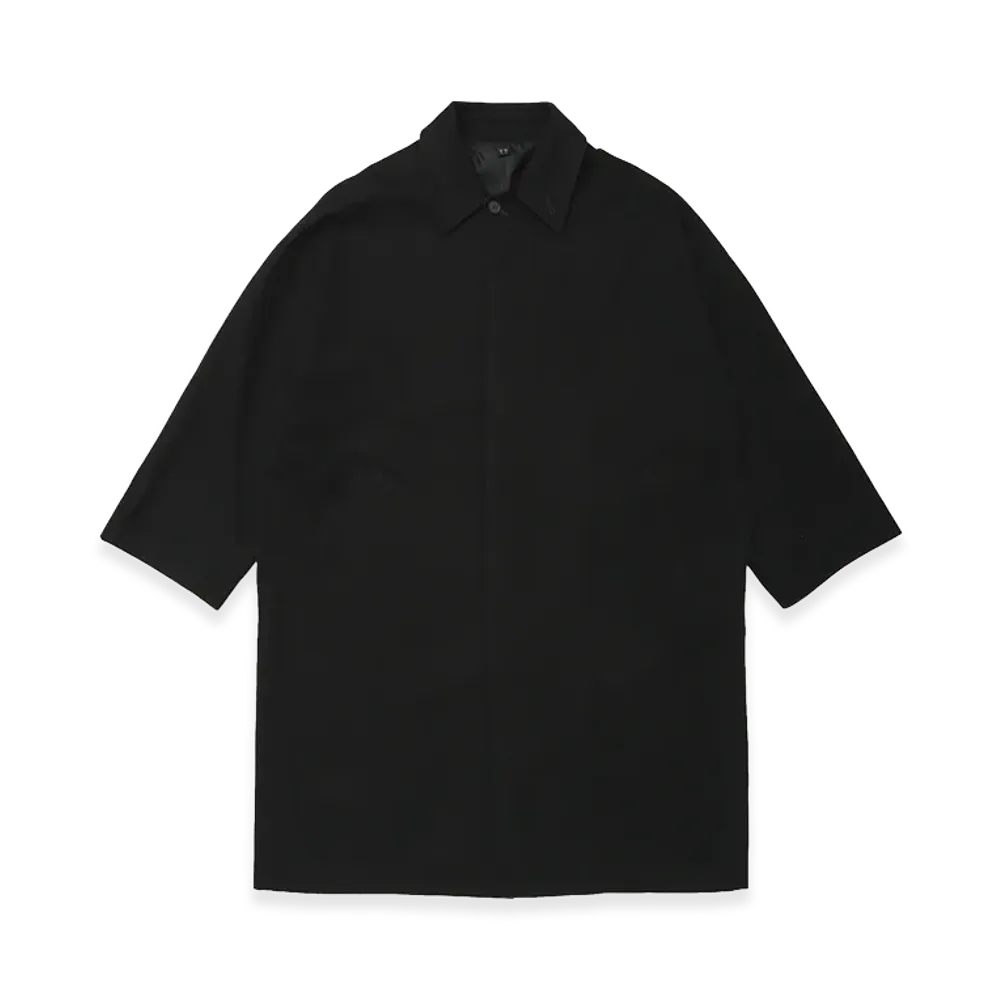 T.T Taiga Takahashi Women's Dolman Balmacaan Coat "Black"