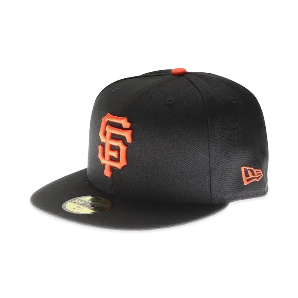 NEW ERA Giants Authentic Cap Game "Black"