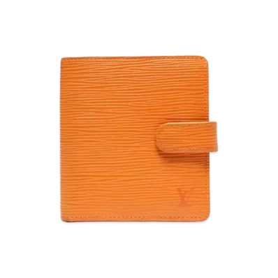 Louis Vuitton Portebier Compact Epi "Mandarin"
