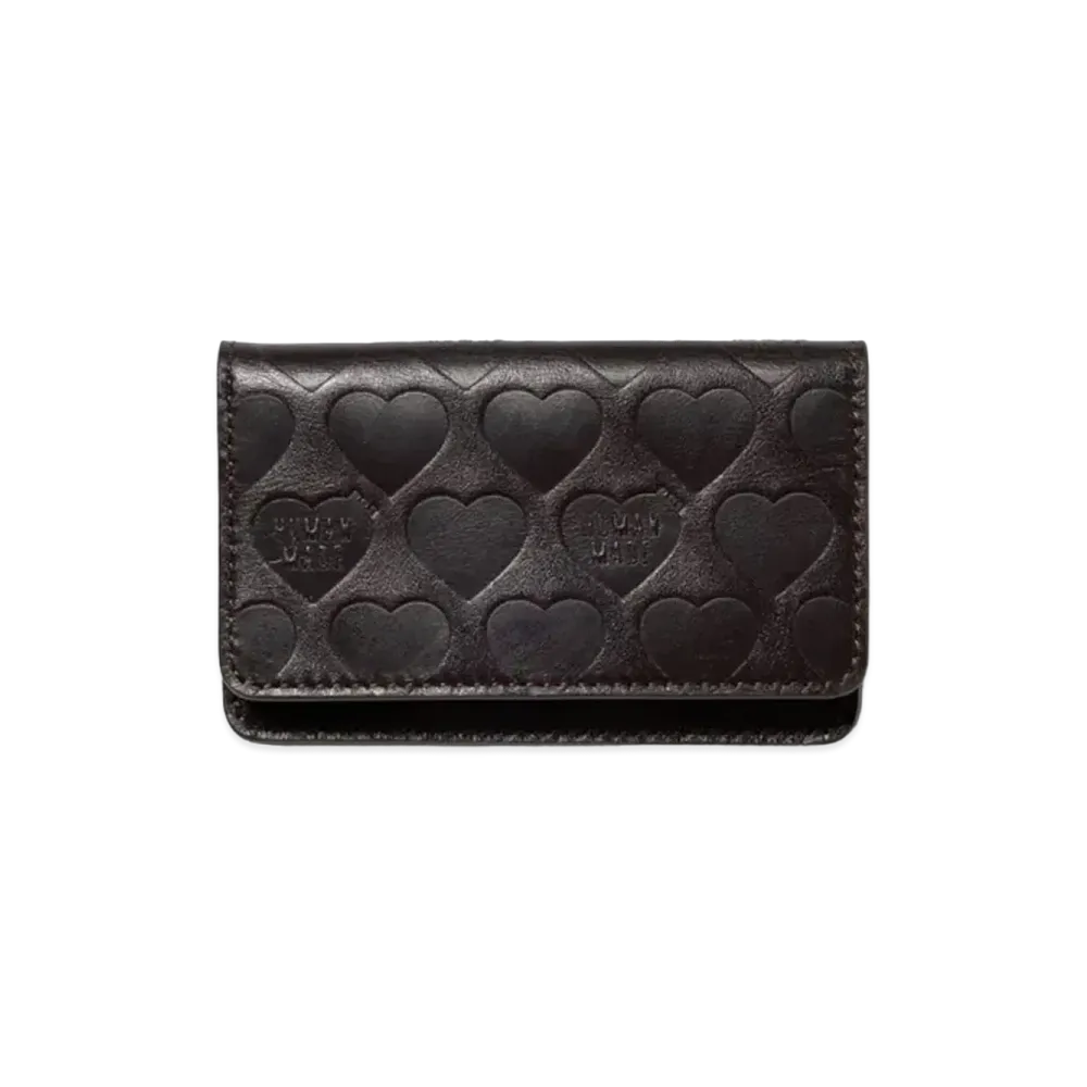 HUMAN MADE Leather Card Case "Brown"