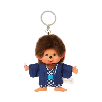 Sekiguchi Onsen Monchhichi Flat Keychain