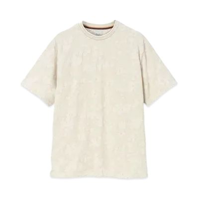 Paul Smith Flower Jacquard Short Sleeve Tee "Ecru"