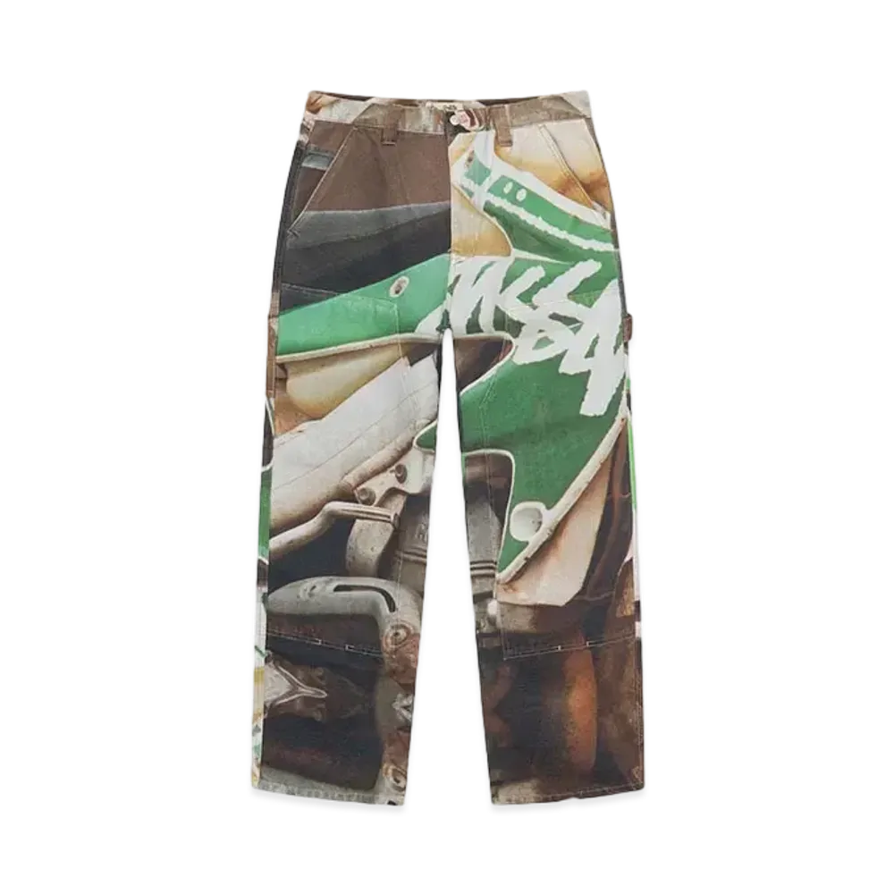 Stussy Work Pant Canvas Baja Print "Multi"