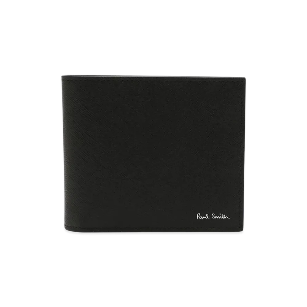 Paul Smith Bifold Wallet Mini Cooper Print Stripe "Black"