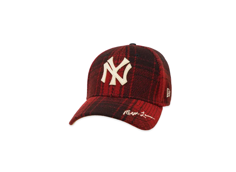 NEW ERA x Polo Ralph Lauren x MLB Yankees 49FORTY "Scarlet"