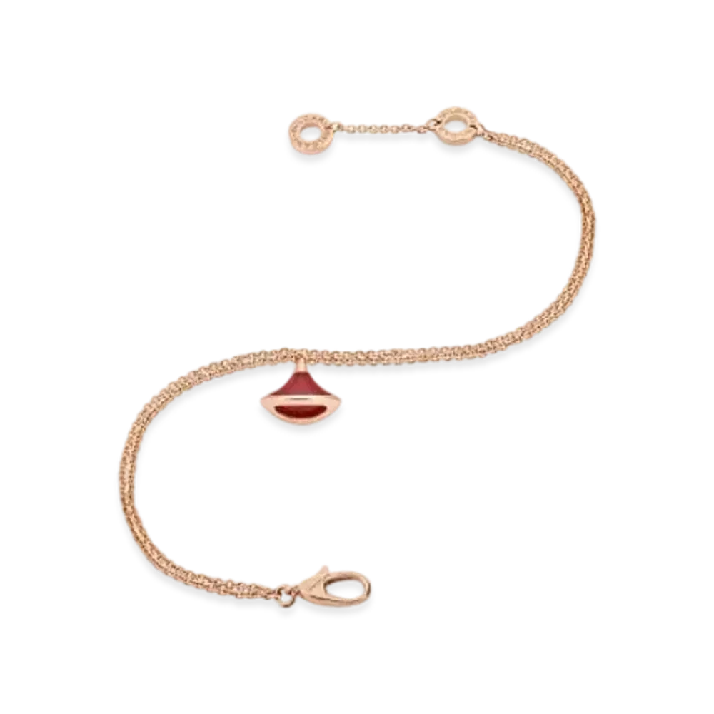 BVLGARI Divas Dream Bracelet Carnelian "Pink Gold"