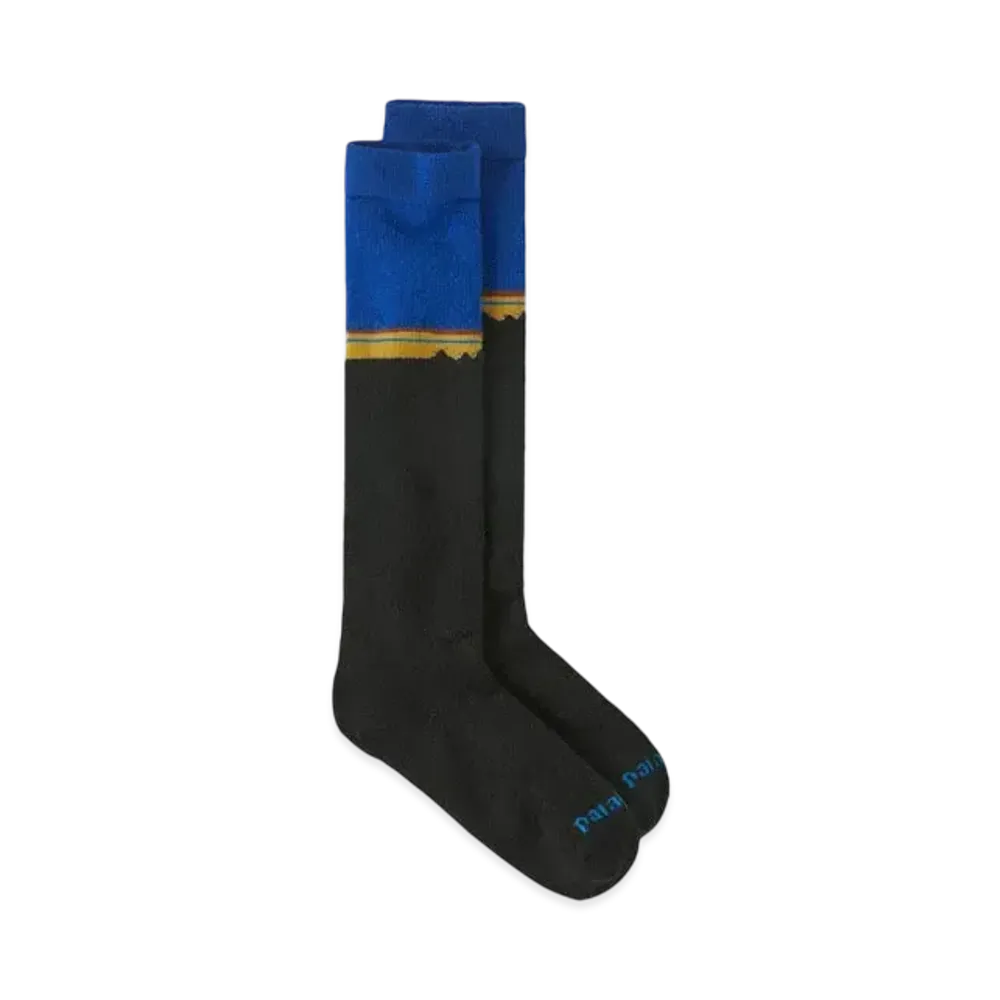 Patagonia Men's Heavy Weight Wool Knee Socks "Viking Blue"
