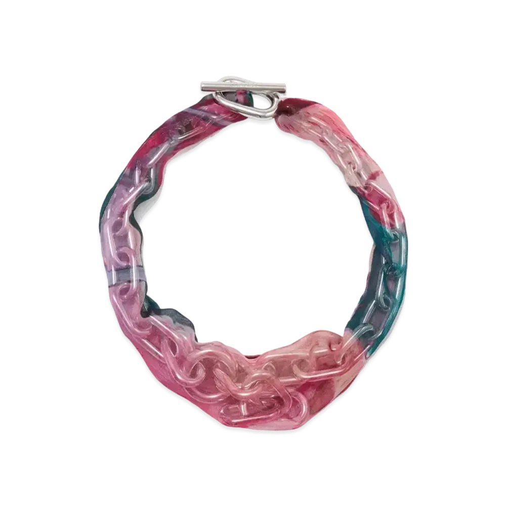 UNDERCOVER Chain Necklace "Pink Base"