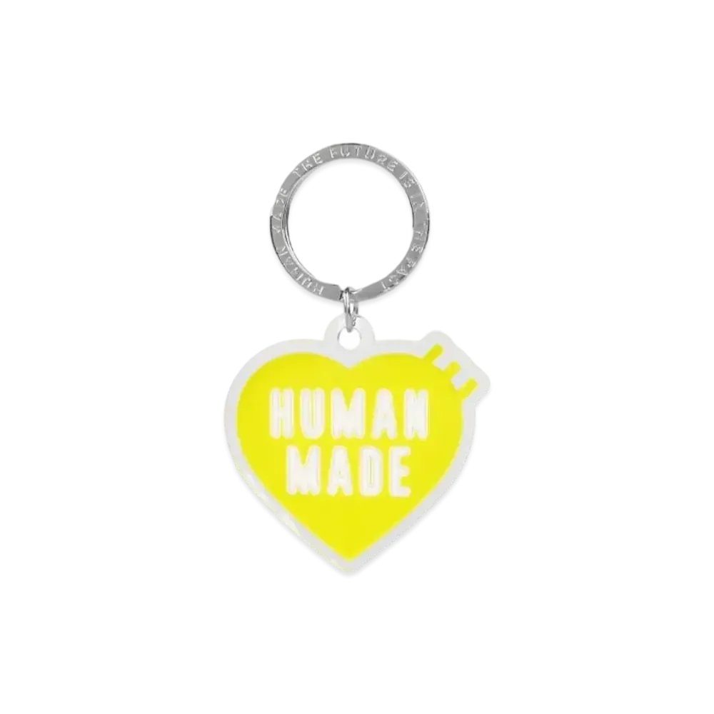HUMAN MADE Heart Keyring "Yellow"
