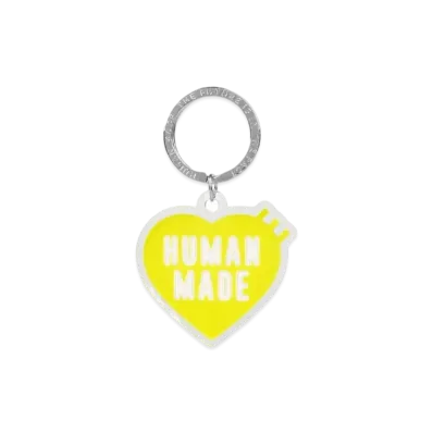 HUMAN MADE Heart Keyring "Yellow"