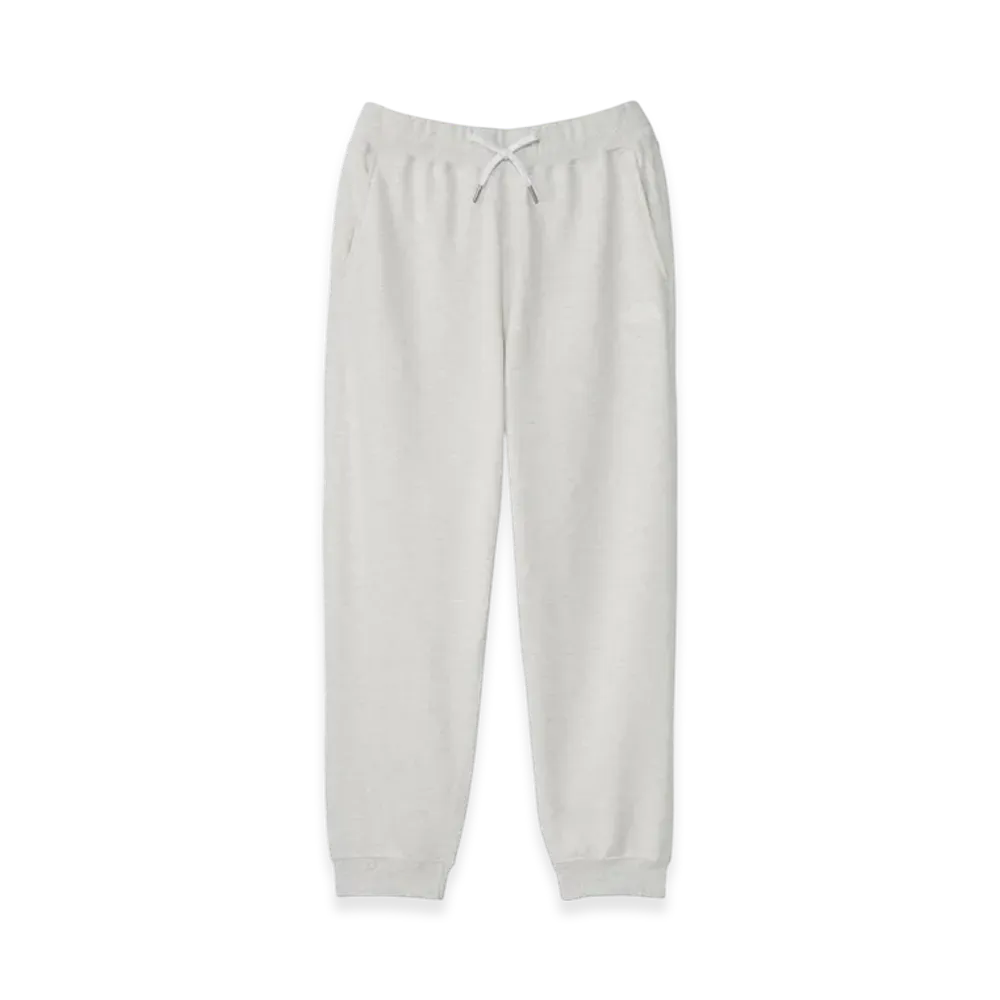 The North Face Heather Sweatpants "White Mix Gray"