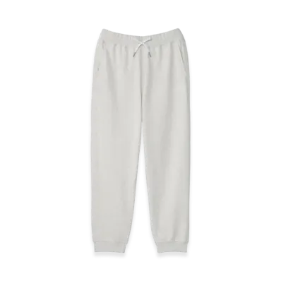 The North Face Heather Sweatpants "White Mix Gray"