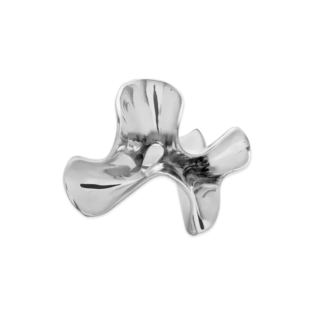 Bottega Veneta Anemone Ring "Silver"