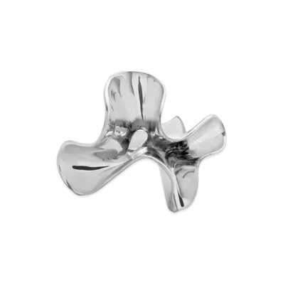Bottega Veneta Anemone Ring "Silver"