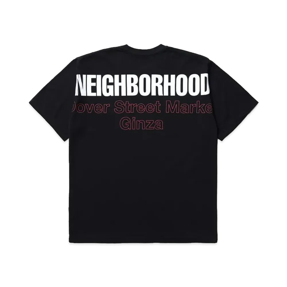 NEIGHBORHOOD x Dover Street Market Ginza Tee "Black"