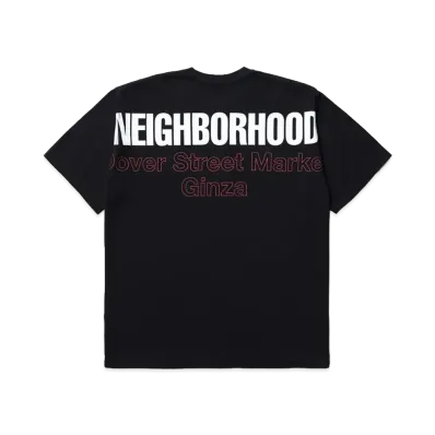 NEIGHBORHOOD x Dover Street Market Ginza Tee "Black"