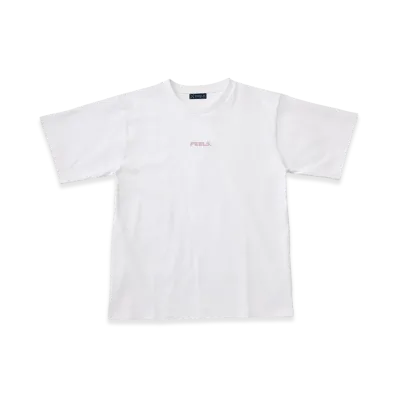 FEELS. Separated Cross Logo T-Shirt "White"