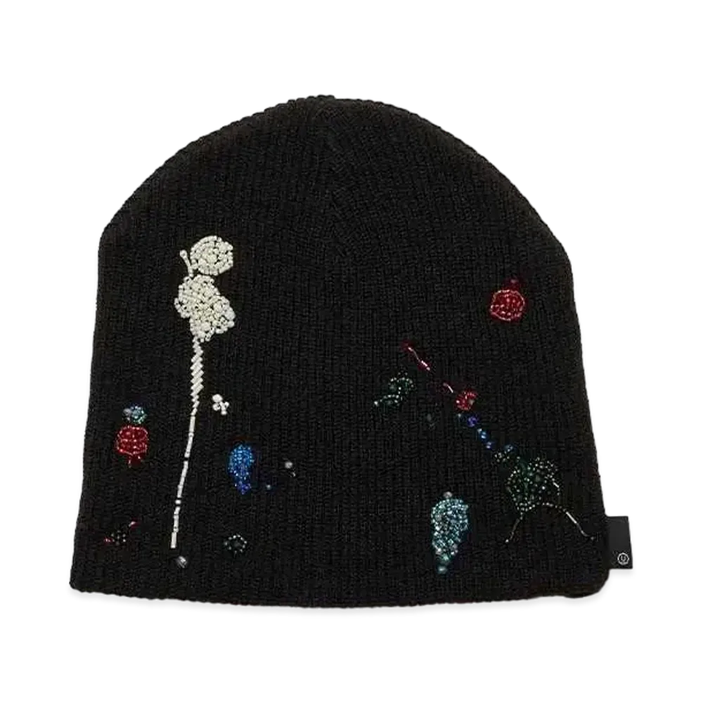 UNDERCOVER Wool Blend Acrylic Knit Hat "Black"