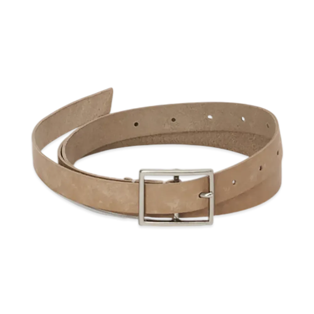 Hender Scheme Square Buckle Belt "Ivory"