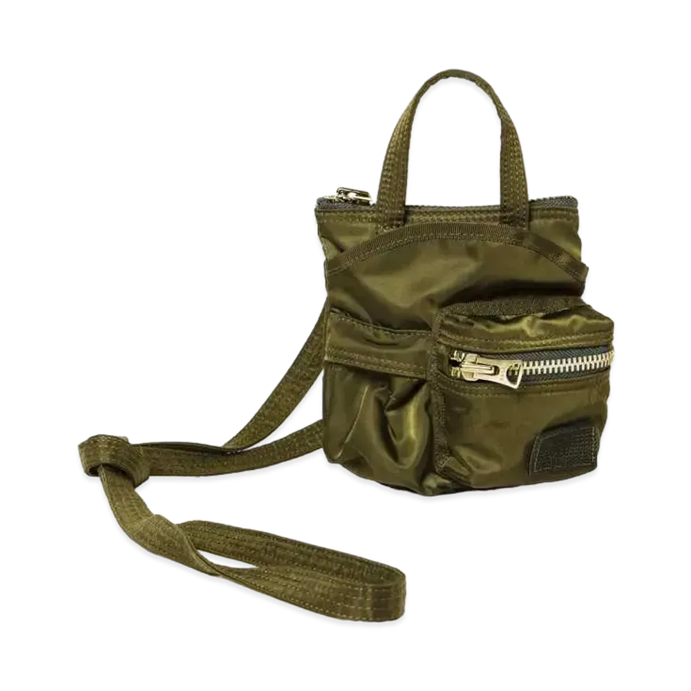 sacai x PORTER / Pocket Bag Small "Khaki"
