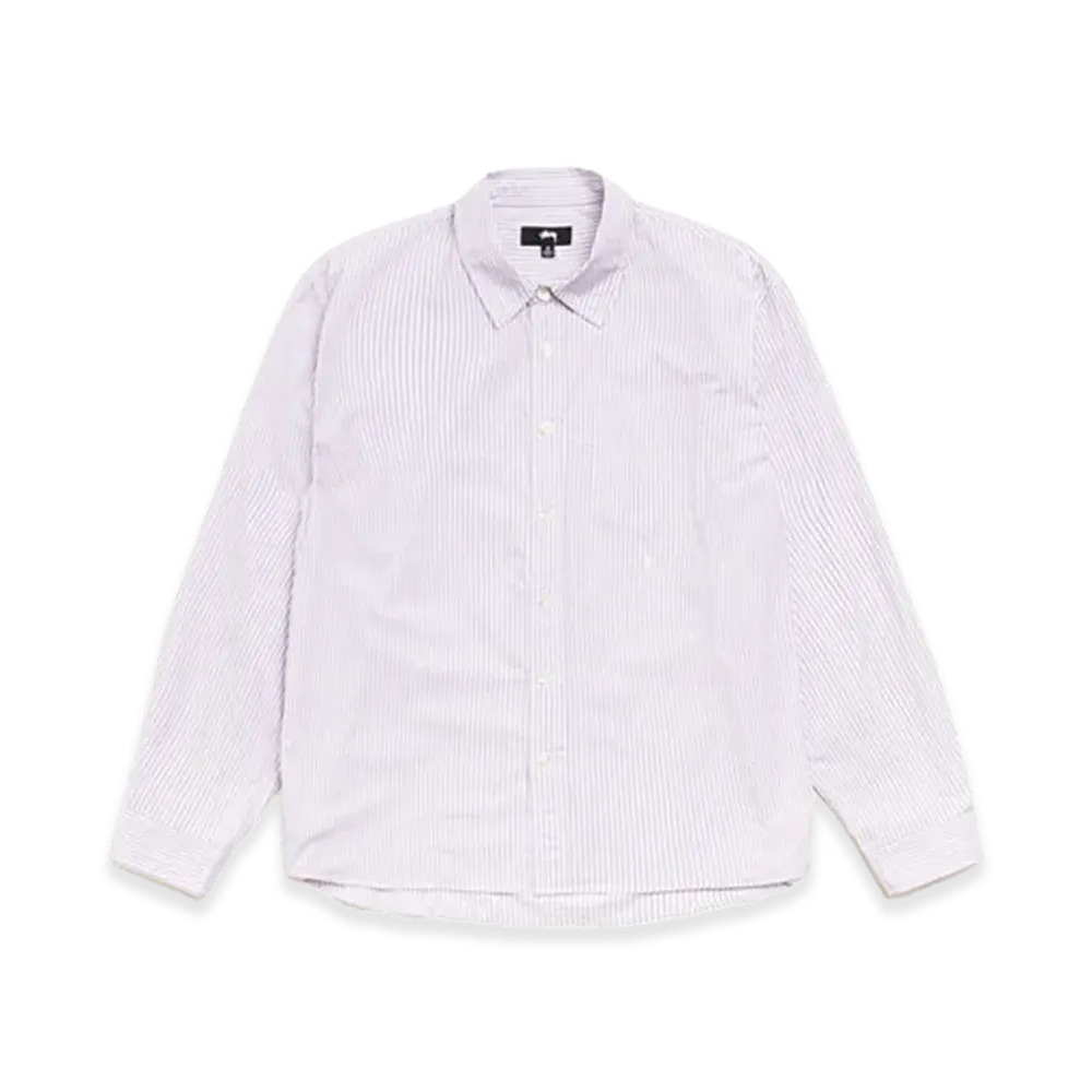 Stussy Standard Shirt "Purple Stripe"