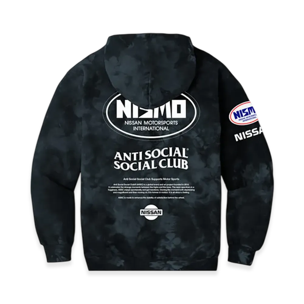 ANTI SOCIAL SOCIAL CLUB x Nissan Component Hoodie "Black"