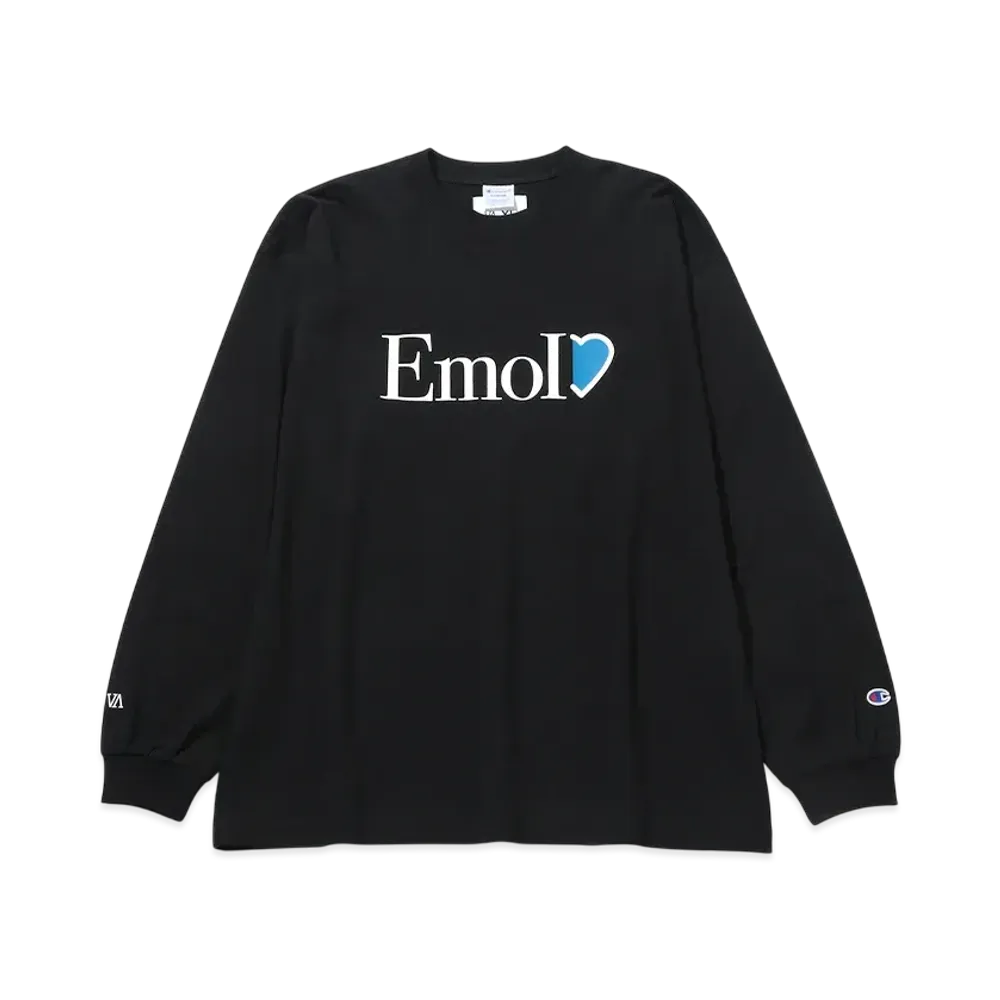 V.A. x Champion LS Tee #2 "Black"