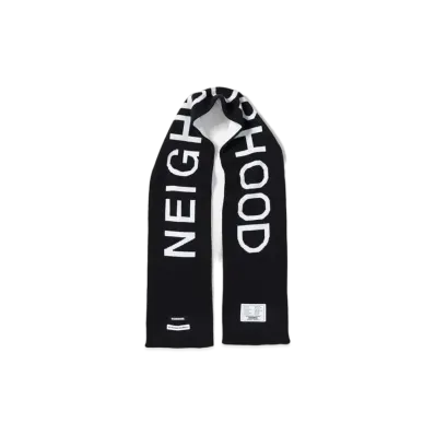 NEIGHBORHOOD KH . LOGO MUFFLER . AC "Black"