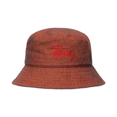 Stussy Bucket Hat Copyright "Orange"
