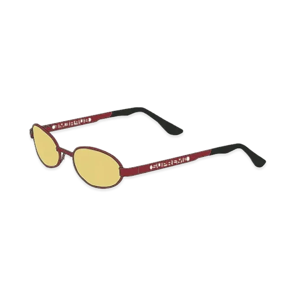 Supreme Brooks Sunglasses "Red"