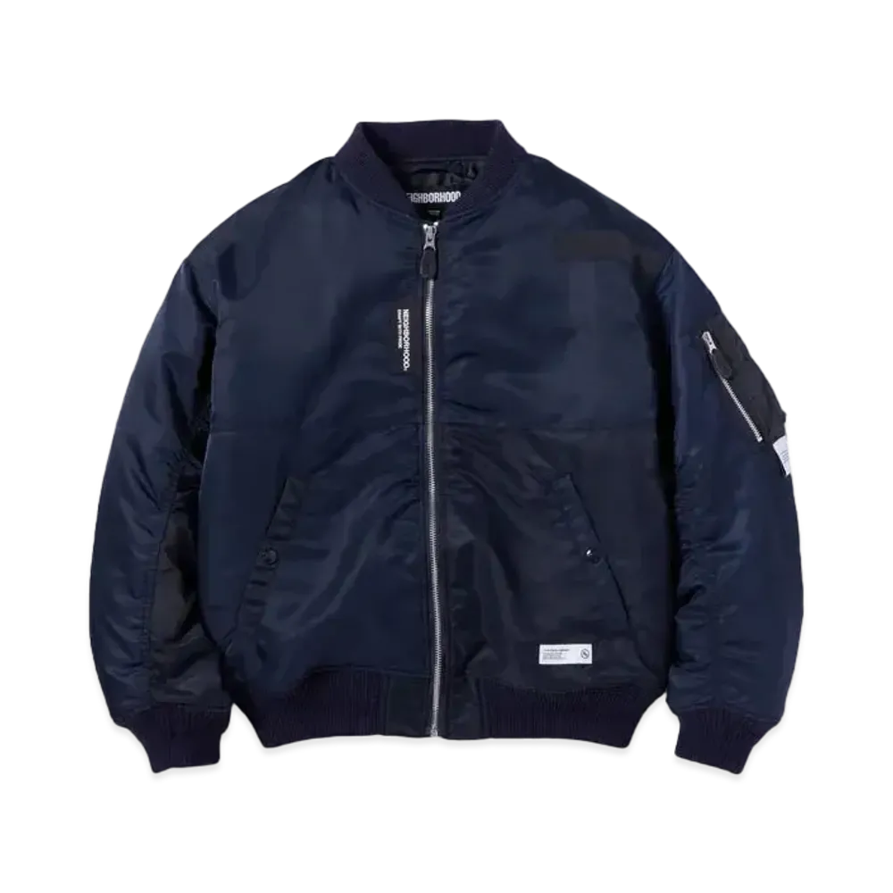 NEIGHBORHOOD MA-1 Flight Jacket "Navy"
