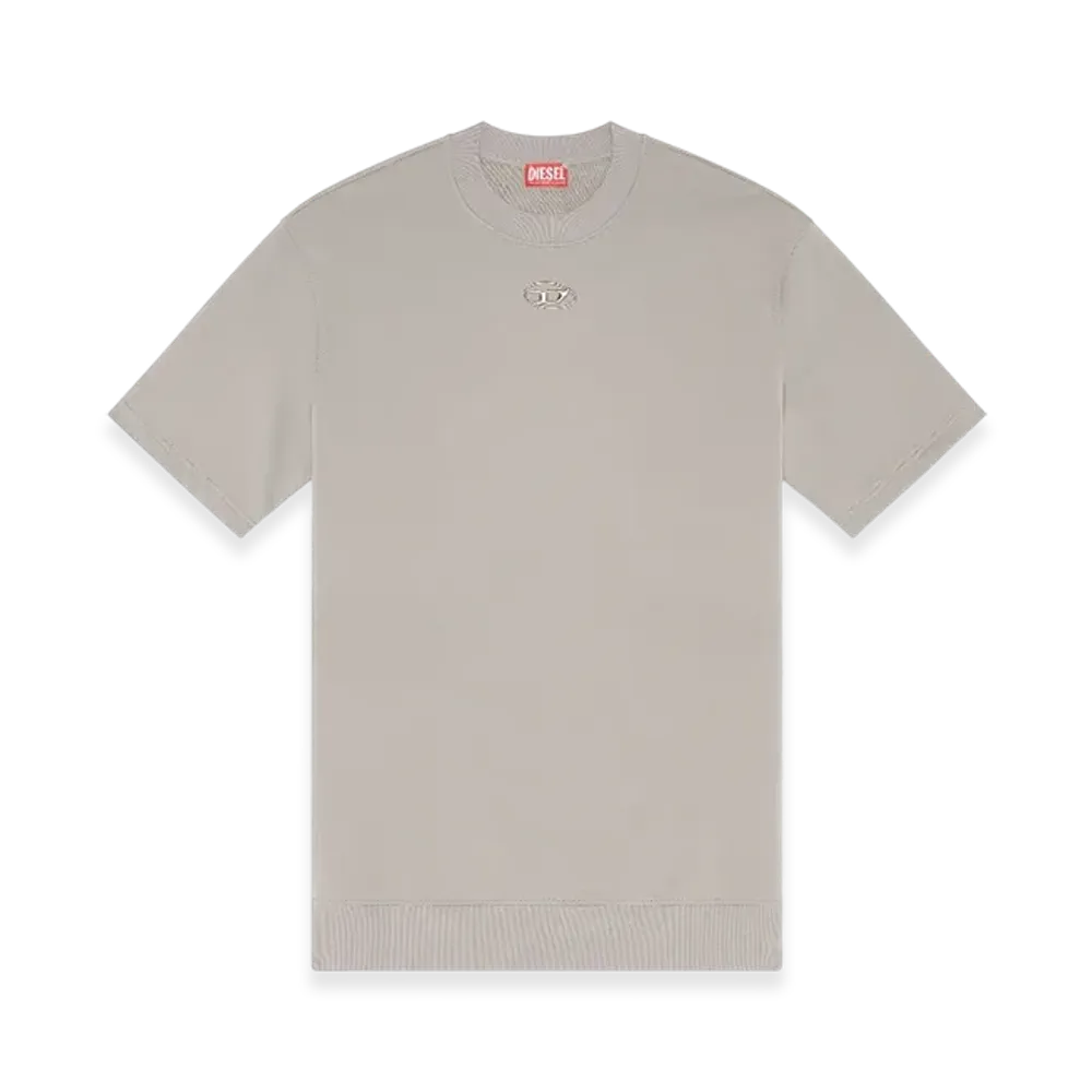 Diesel S-Cooling-L1 Sweatshirt Pullover Short Sleeve "Light Grey"