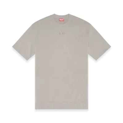 Diesel S-Cooling-L1 Sweatshirt Pullover Short Sleeve "Light Grey"