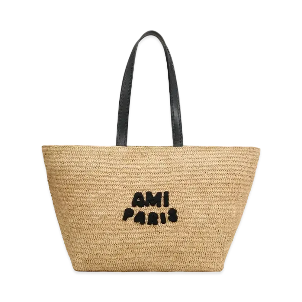 AMI PARIS Tote Bag "Natural"
