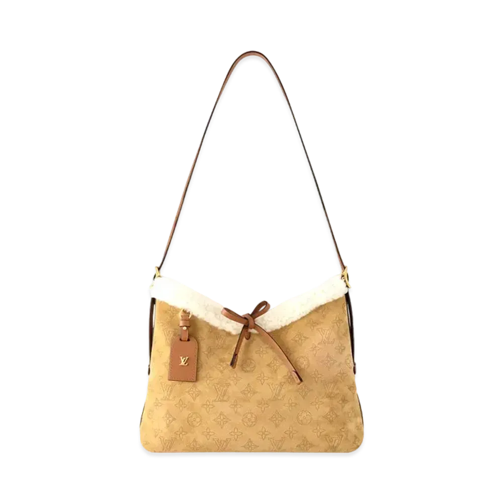 Louis Vuitton Carryall PM Mahina "Beige"