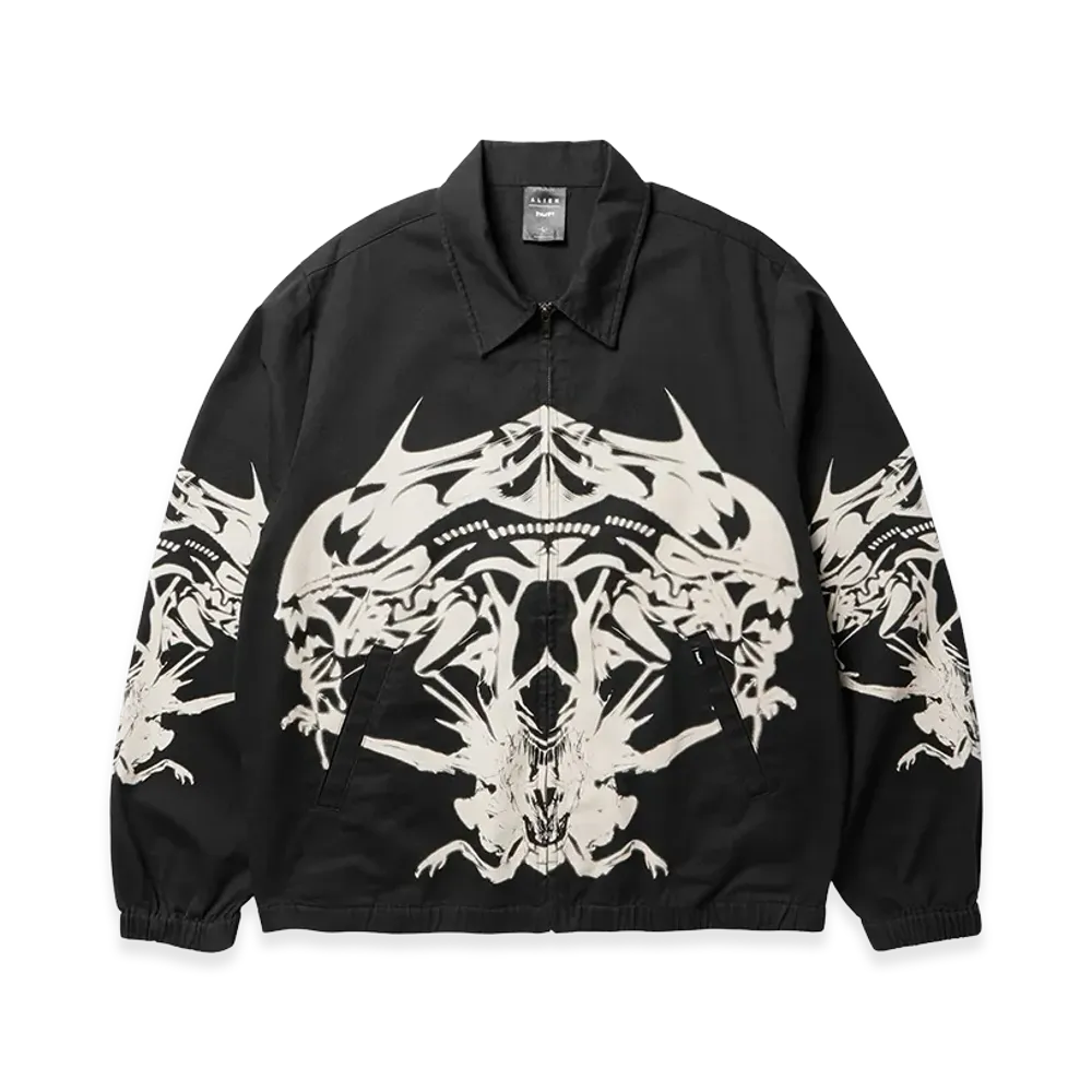 HUF x ALien Work Jacket "Vintage Black"