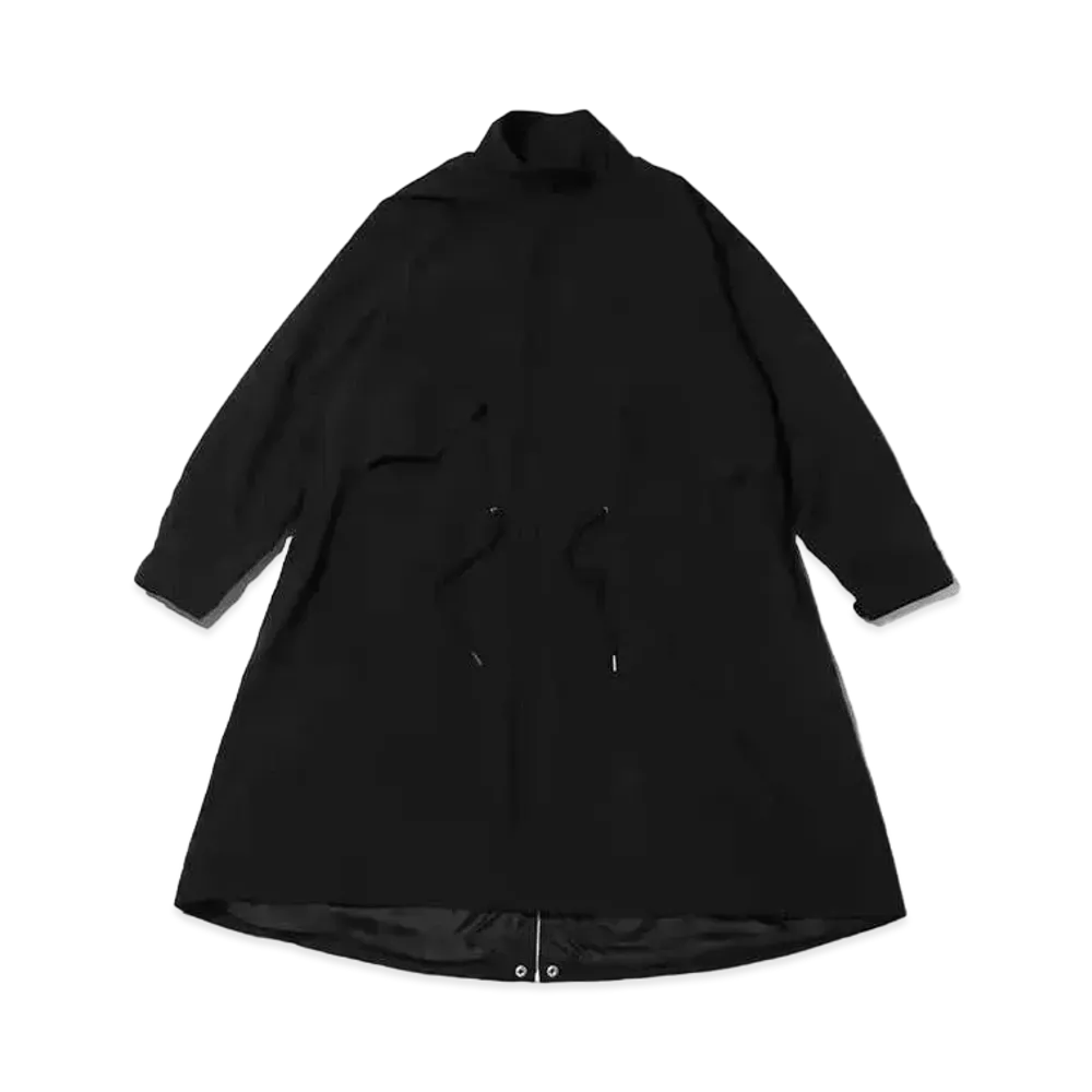 atmos pink Long Military Coat "Black"