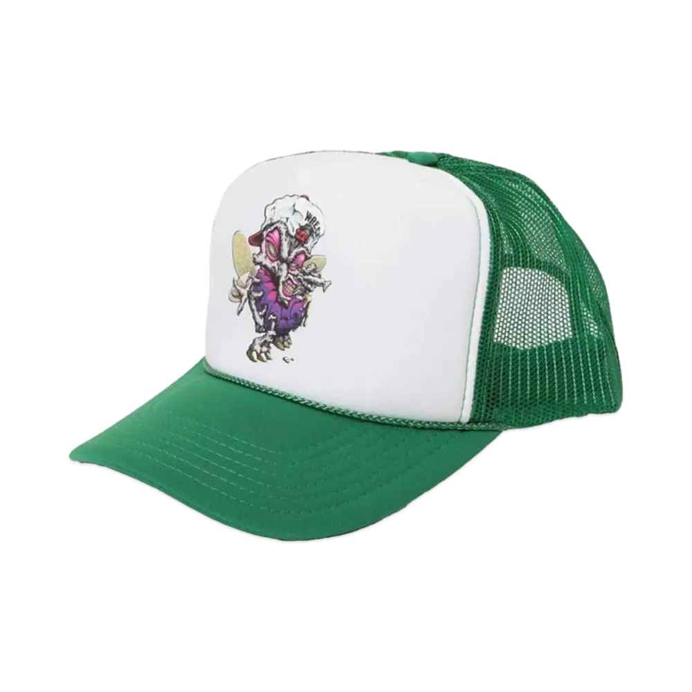 BEAMS FUTURE ARCHIVE x WRECK PACK Mesh Cap "Green"