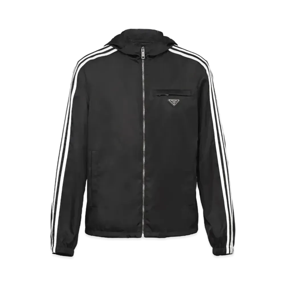 ADIDAS FOR PRADA RE-NYLON TRACK JACKET "Black"
