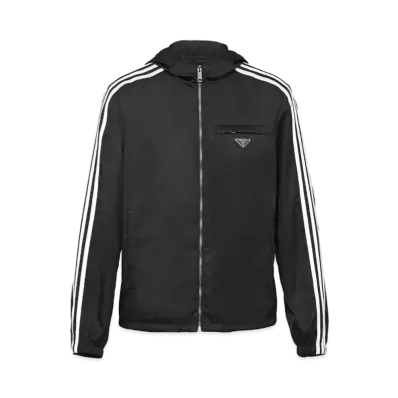 ADIDAS FOR PRADA RE-NYLON TRACK JACKET "Black"